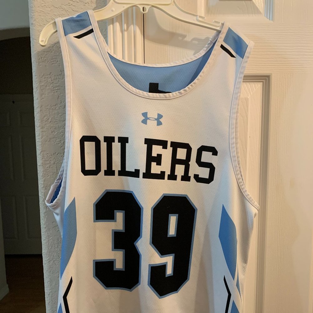 Reversible Under Armour Houston Oilers tank top